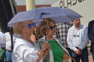 Acto de descubrimiento de la placa de la calle de Farmacéutico Francisco Artiles Betancor (Foto TA)